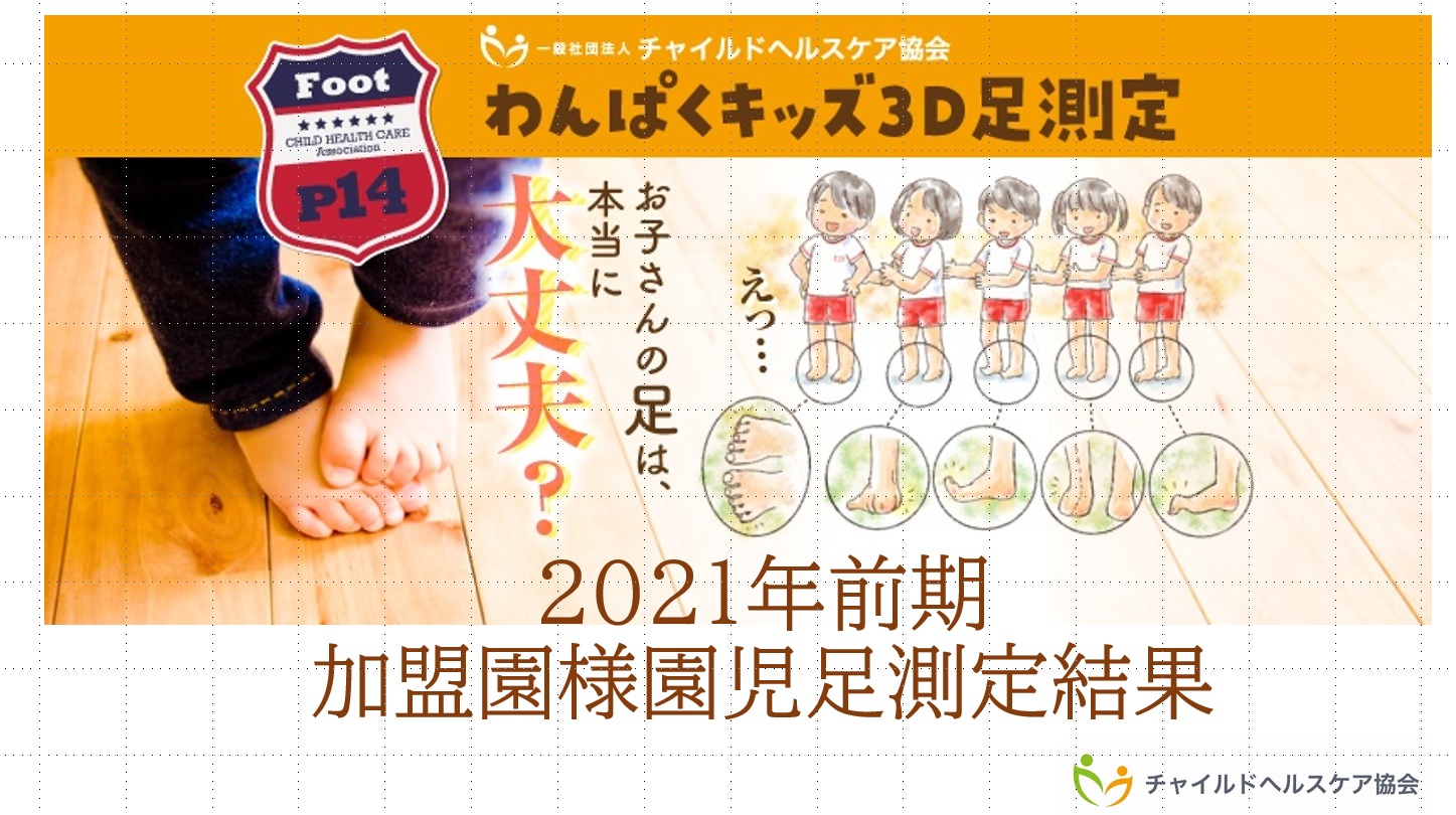 2021年足測定報告書表紙